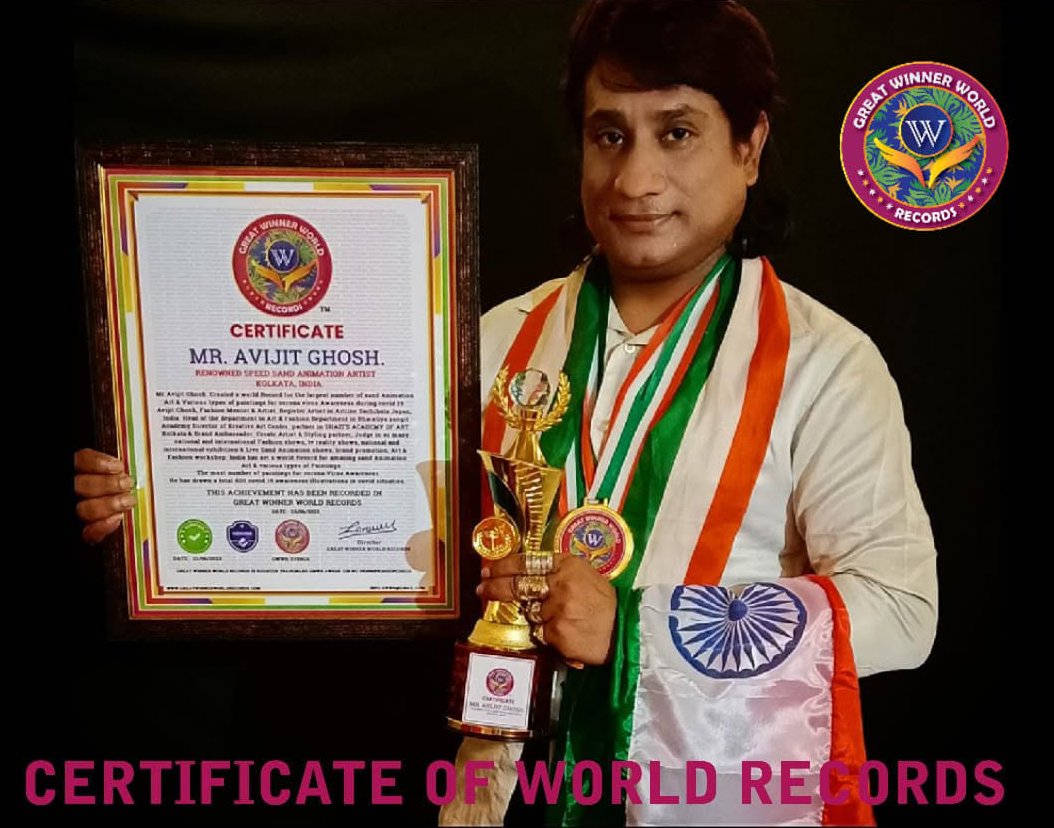 Mr. Avijit Ghosh — Sand Artist Kolkata