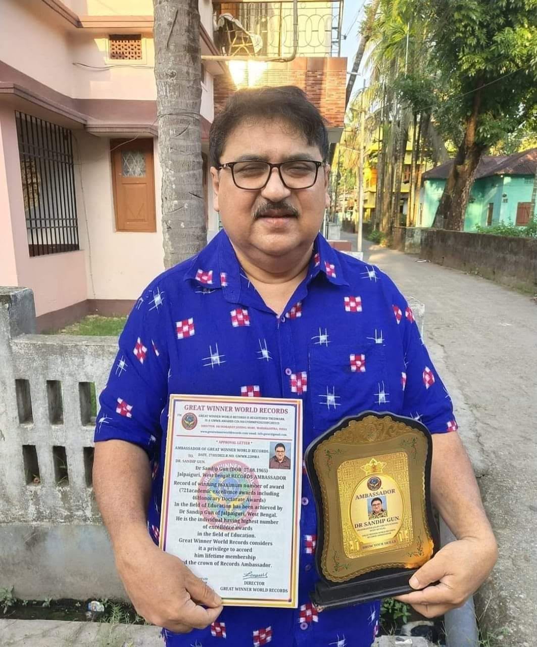 Dr. Sandip Gun — GWWR Ambassador